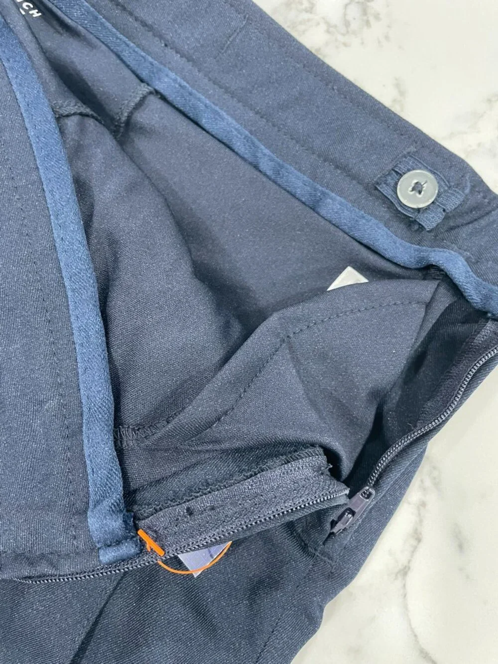 NWT French Toast Girl's 2-Tab Scooter Size 6 Navy